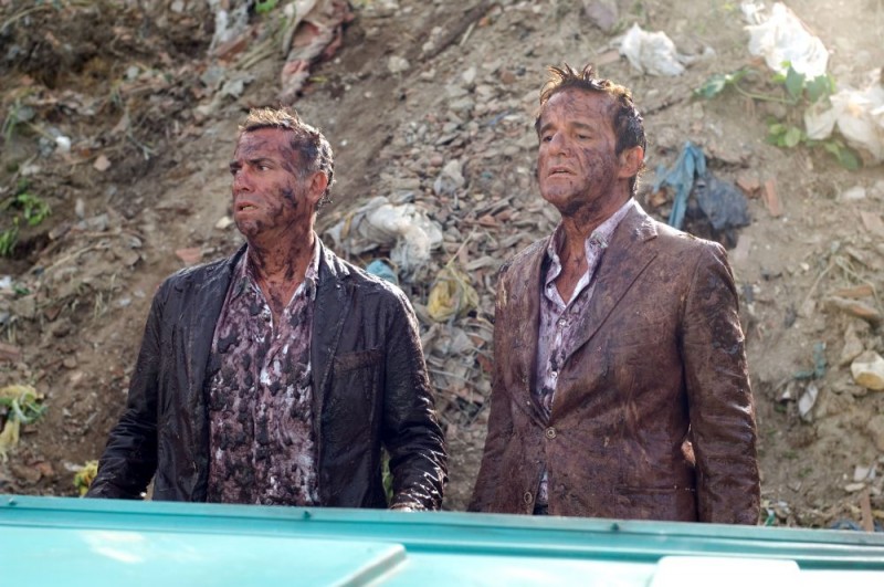 Massimo Ghini E Christian De Sica In Una Scena Di Natale A Rio 100183