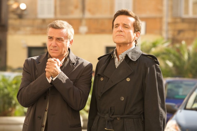 Massimo Ghini e Christian De Sica