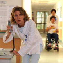 Angela Finocchiaro in una scena del film tv Dottor Clown