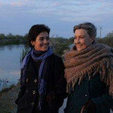 Dorotheea Petre e Ilaria Occhini in un'immagine del film Mar Nero