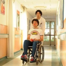 Francesco Venditti in una scena del film tv Dottor Clown