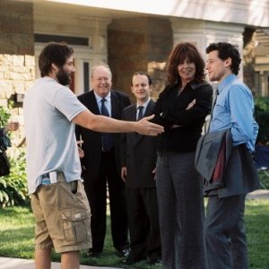 Ioan Gruffudd, Sigourney Weaver e David Duchovny in The Tv Set