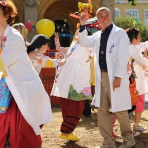 Massimo Ghini nel film tv Dottor Clown