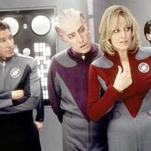 Sigourney Weaver, Tim Allen e Alan Rickman in Galaxy Quest