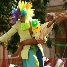 Una colorata immagine del film televisivo Dottor Clown