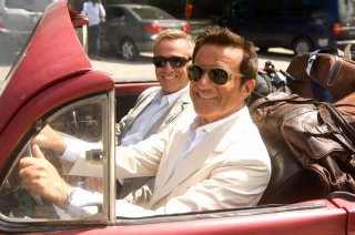Wallpaper del film Natale a Rio con Christian De Sica e Massimo Ghini