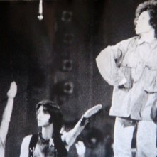 1970: Giselda Castrini con Teo Teocoli nel musical Hair al Teatro Sistina di Roma