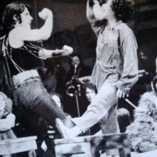 1970: Giselda Castrini e Teo Teocoli nel musical Hair (prima edizione italiana)
