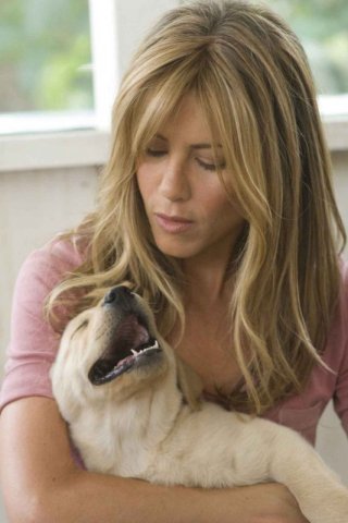 Jennifer Aniston in una scena del film Io & Marley
