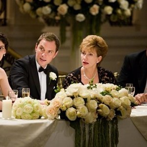 Liane Balaban, Michael Landes, Jathy Baker e James Brolin in una scena del film Last Chance Harvey