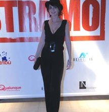 Giorgia Cardaci in occasione della presentazione del film Ti Stramo