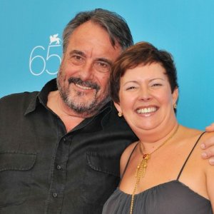 Mostra del Cinema di Venezia 2008: Paola Baroni e suo marito Paolo Benvenuti