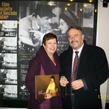 Una bella immagine di Paola Baroni e Paolo Benvenuti al Lincoln Center New York