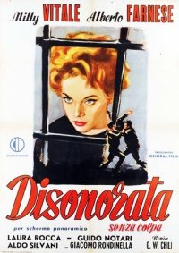 Locandina di Disonorata senza colpa
