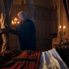 Colin Morgan, Richard Wilson e Anthony Head in Rimedio per curare tutti i mali, episodio di Merlin.