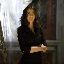 Ayelet Zurer nei panni di Vittoria Vetra in una scena del film Angeli e Demoni