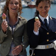 Lucia Ocone E Roberta Giarrusso Nella Serie Tv Il Commissario Manara 100974