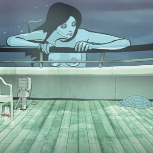 Un'immagine tratta dal film Valzer con Bashir