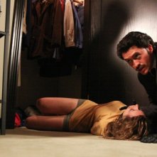 Clifton Collins Jr. in una scena del film The Horsemen