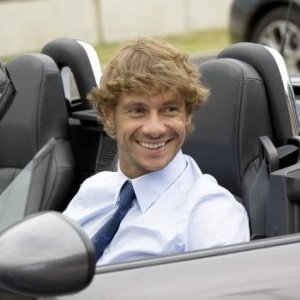 Giorgio Pasotti in una scena di Due mamme di troppo, nel quale interpreta Alessandro Terrani