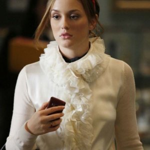 Leighton Meester in una scena dell'episodio In the Realm of Basses di Gossip Girl