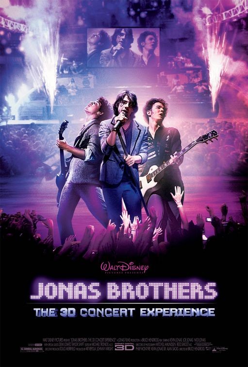 Secondo Poster Per Jonas Brothers The 3D Concert Experience 100998