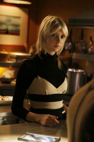 Taylor Momsen in una scena dell'episodio Gone with the Will di Gossip Girl