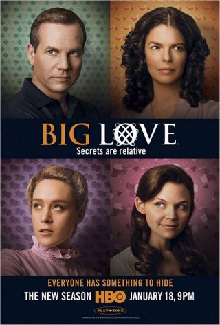 Un poster con i protagonisti della terza stagione di Big Love