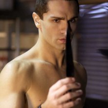 Sam Witwer in una scena dell'episodio 'Bloodline' dell'ottava stagione della serie tv Smallville