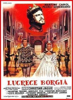 La locandina di Lucrezia Borgia