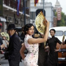 Deepika Padukone in una scena di Chandni Chowk to China