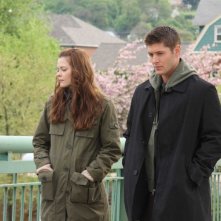 Jaime King e Jensen Ackles in un'immagine del film My Bloody Valentine 3D