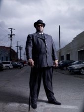 Jamal Woolard interpreta il rapper Notorious B.I.G. nel biopic Notorious