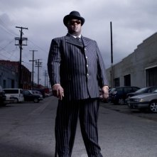 Jamal Woolard interpreta il rapper Notorious B.I.G. nel biopic Notorious
