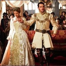 Jonathan Rhys Meyers e Anita Briem nella terza stagione della serie tv 'I Tudors'