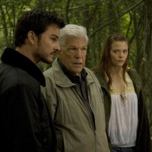 Kerr Smith, Tom Atkins e Jaime King in un'immagine del film My Bloody Valentine 3D