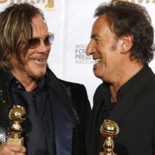 Mickey Rourke e Bruce Springsteen entrambi premiati per The Wrestler ai Golden Globes 2009