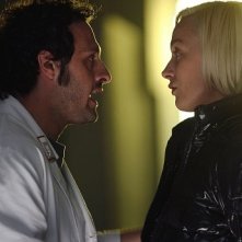 Fabio Troiano e Magdalena Grochowska in una scena della stagione 5 di R.I.S. - Delitti imperfetti