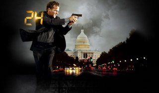 Kiefer Sutherland in una immagine promozionale della settima stagione di 24