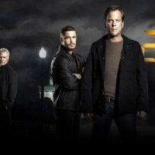 Mary Lynn Rajskub, James Morrison, Carlos Bernard e Kiefer Sutherland in una immagine promozionale della settima stagione di 24