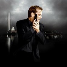 Una immagine promozionale della settima stagione di 24 incentrata sul personaggio di Kiefer Sutherland