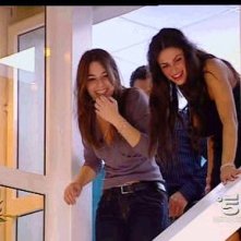 Cristina Del Basso e Claudia Perna durante la prima puntata del Grande Fratello 9