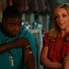 Tracy Morgan e Jane Krakowski in una scena dell'episodio Flu Shot di 30 Rock