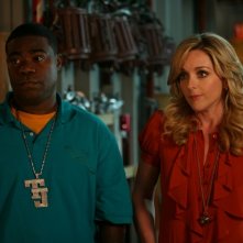 Tracy Morgan e Jane Krakowski nell'episodio Flu Shot di 30 Rock