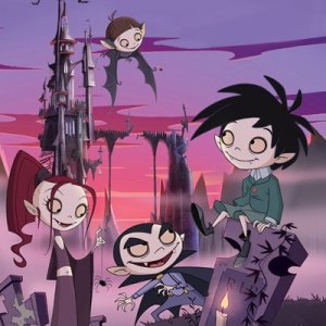 Un'immagine promozionale della serie Scuola di vampiri
