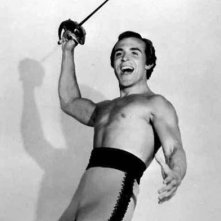 L'attore Ricardo Montalban nei primi anni '50
