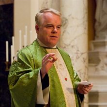 Philip Seymour Hoffman in un'immagine del film Il dubbio