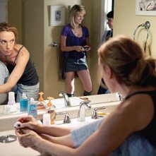 Toni Collette in un momento dell'episodio Work di The United States of Tara