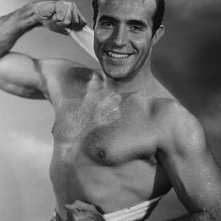 Un ritratto dell'attore Ricardo Montalban