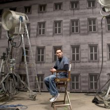 Il regista Bryan Singer sul set del film Valkyrie